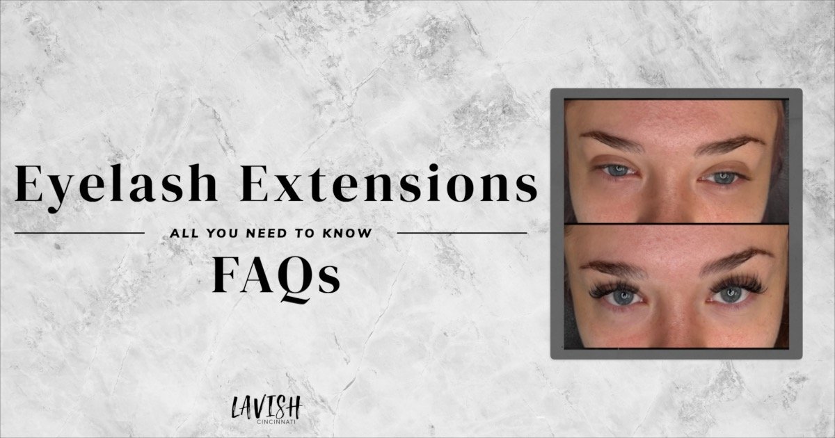 eyelash extensions FAQ