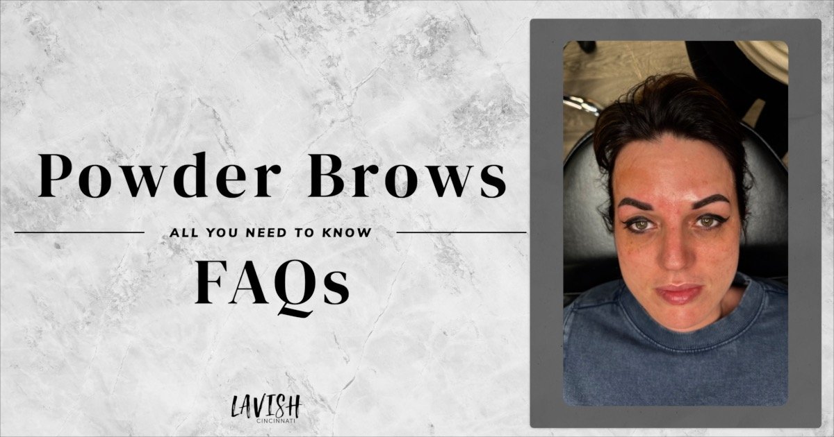 powder brows cincinnati FAQs
