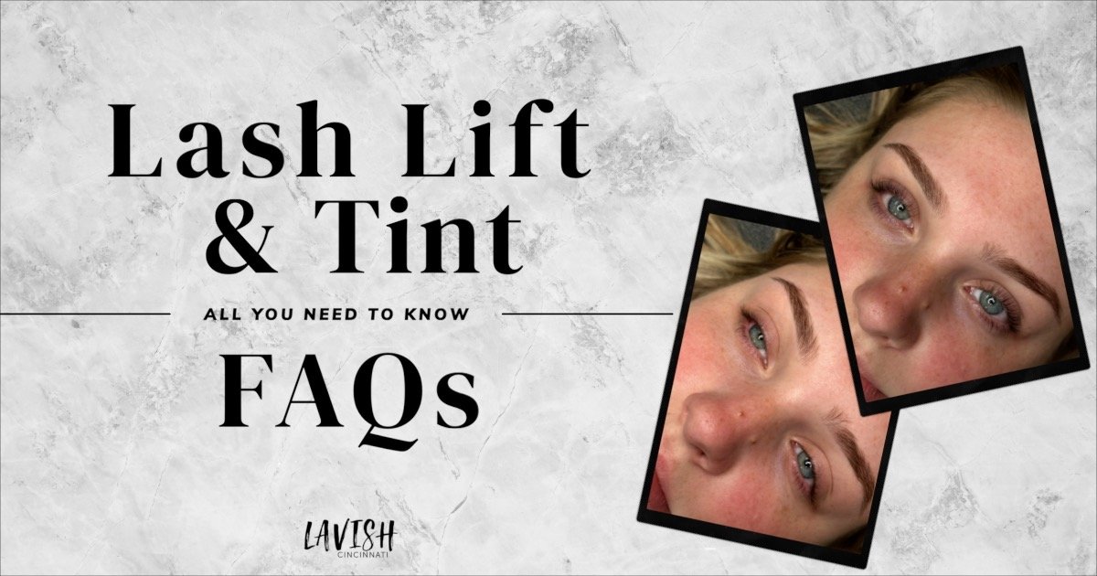 lash lift and tint FAQ cover