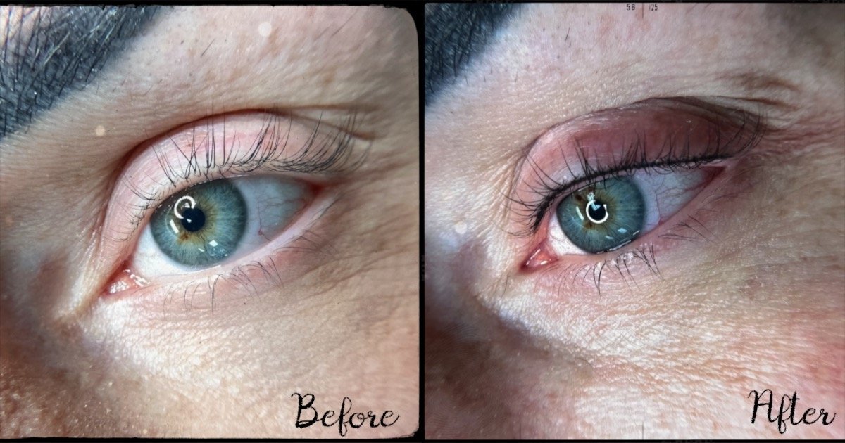 Permanent Eyeliner Before and After