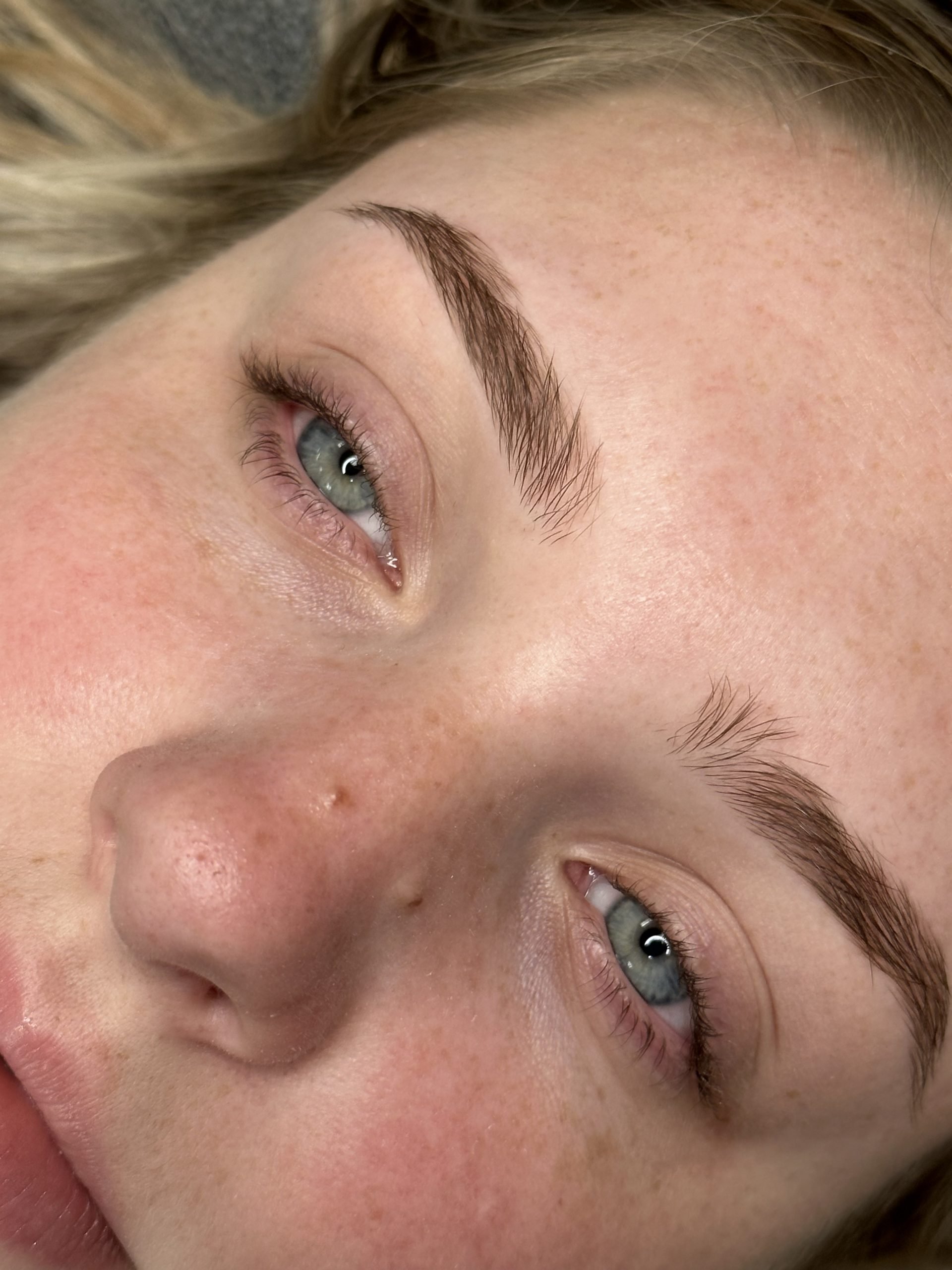 lash lift and tint before and after